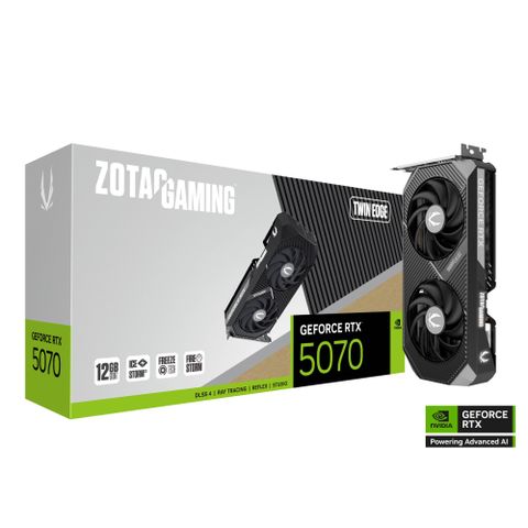 ZOTAC GAMING GeForce RTX 5070 Twin Edge 顯示卡