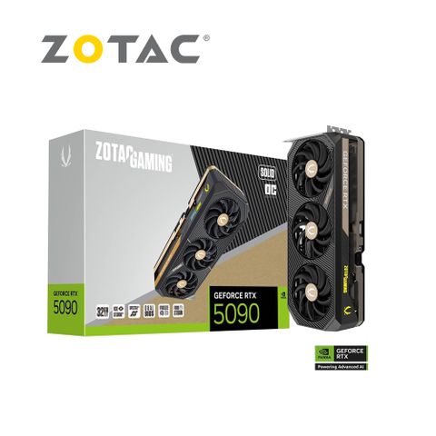 ZOTAC 索泰 RTX 5090 SOLID OC 顯示卡+海盜 RM1000x ATX3.1全模 電源供應器