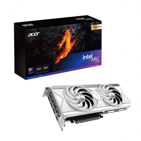 Acer Nitro Intel ARC B580 OC 12G 顯示卡 White