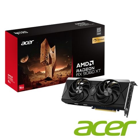 Acer Nitro Radeon RX 9060 XT 16GB OC 顯示卡