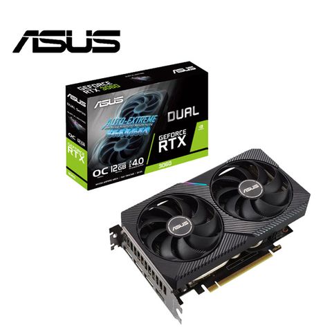 ASUS 華碩 Dual GeForce RTX 3060 V2 OC 12GB GDDR6 顯示卡