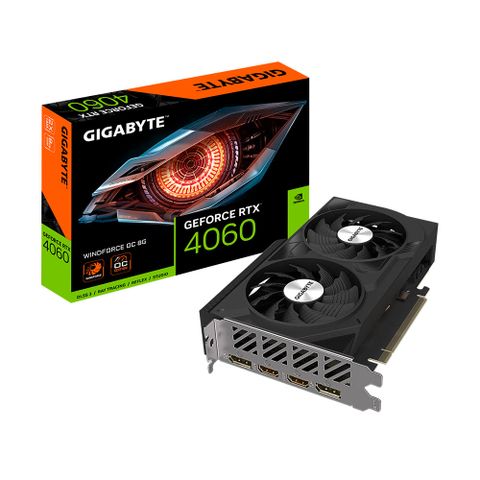 GIGABYTE 技嘉 RTX4060 WINDFORCE OC 8G 顯示卡