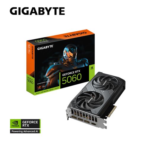 GIGABYTE 技嘉 RTX5060 WINDFORCE O8G 顯示卡