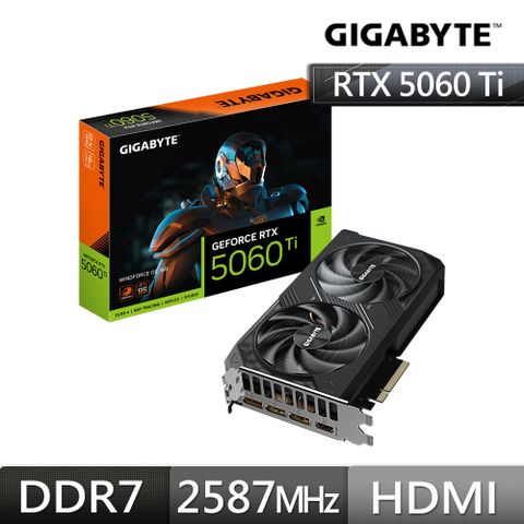 GIGABYTE 技嘉 GeForce RTX5060 Ti WINDFORCE OC-16GD 顯示卡+760M 主機板