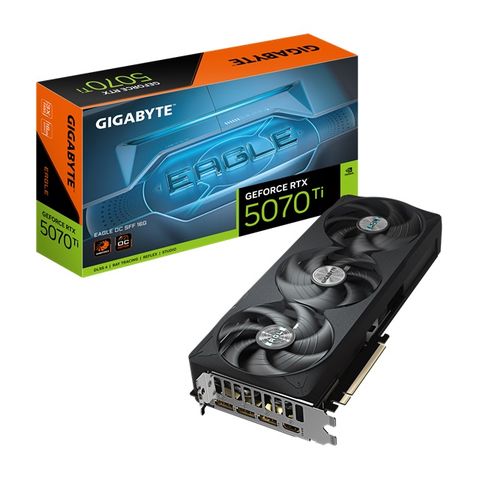 GIGABYTE 技嘉 AORUS GeForce RTX 5070 Ti EAGLE OC SFF 16G 顯示卡組合