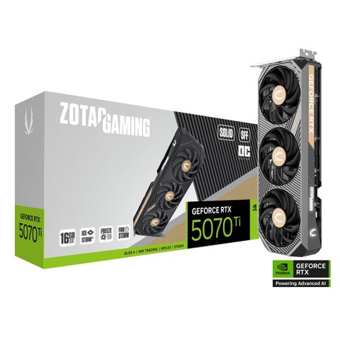 ZOTAC GAMING GeForce RTX 5070 Ti SOLID SFF OC 顯示卡組合