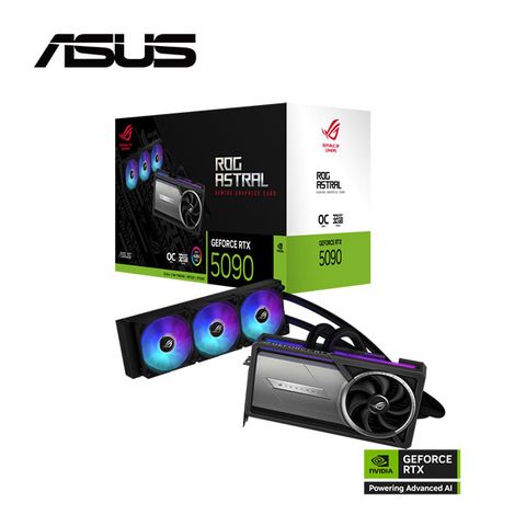 ASUS 華碩 ROG Astral LC GeForce RTX 5090 32GB GDDR7 OC 超頻版 顯示卡