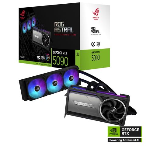 ASUS華碩 ROG Astral LC GeForce RTX 5090 32GB GDDR7 OC 超頻版 顯示卡