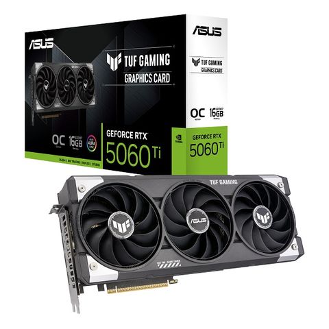 ASUS 華碩 TUF Gaming GeForce RTX 5060 Ti 16GB GDDR7 OC 超頻版 顯示卡