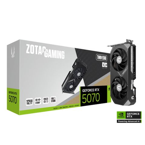 ZOTAC GAMING GeForce RTX 5070 Twin Edge OC 顯示卡