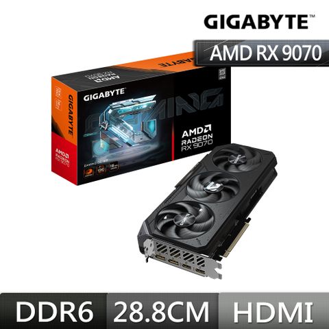GIGABYTE 技嘉 Radeon RX 9070 GAMING OC 16G 顯示卡 +板組合