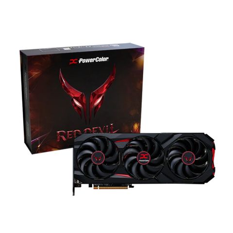 PowerColor 撼訊  RX9070XT 16G-E/OC 紅魔 顯示卡+EVGA 1000 G6 金牌+EVGA X17 電競滑鼠