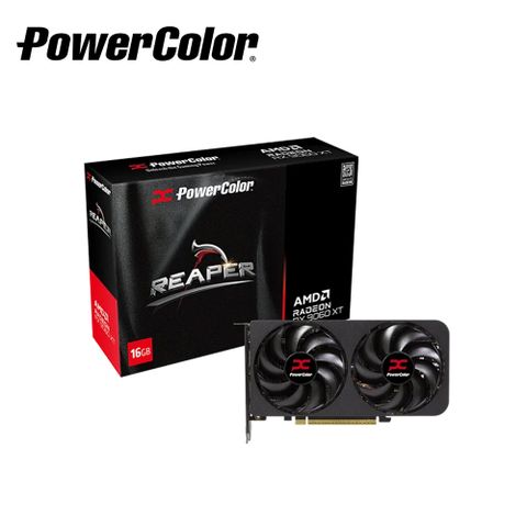 PowerColor 撼訊 RX9060XT 16G-A 遊蕩者Reape 顯示卡+技嘉 GP-UD750GM 金牌