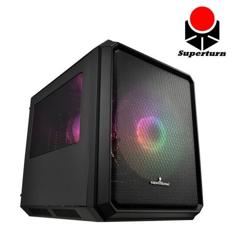 Superchannel 視博通 GC06(B) 小尖兵 PLUS Type-C 20cm ARGB M-ATX ITX 電腦機殼