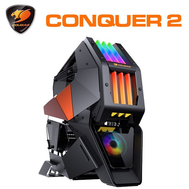 COUGAR 美洲獅 CONQUER 2 獨家可拆卸式內機殼