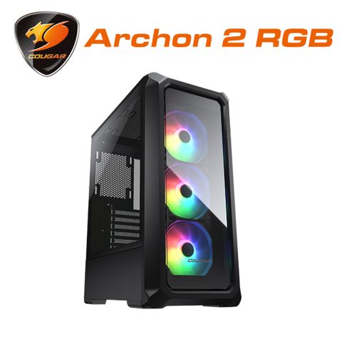 COUGAR 美洲獅 Archon 2 RGB 中塔機箱(黑)