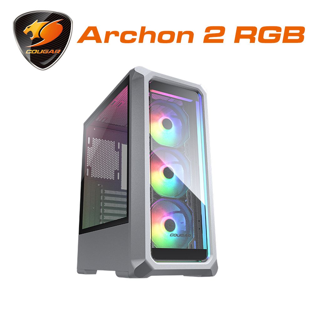 COUGAR 美洲獅 Archon 2 RGB 中塔機箱(白)