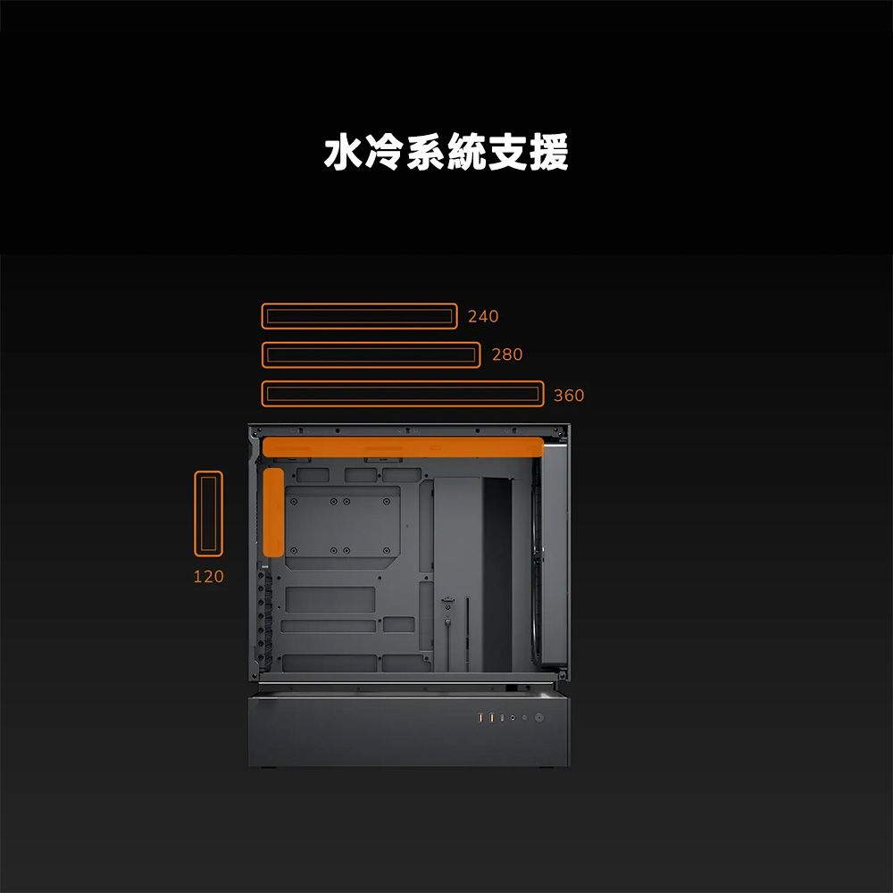 120水冷系統支援240280360