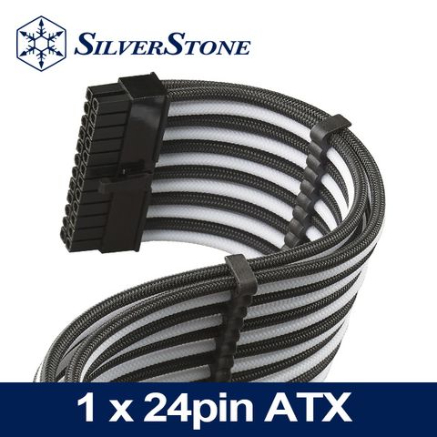 SilverStone 銀欣 PP07E-MBBW   1 x 24pin ATX