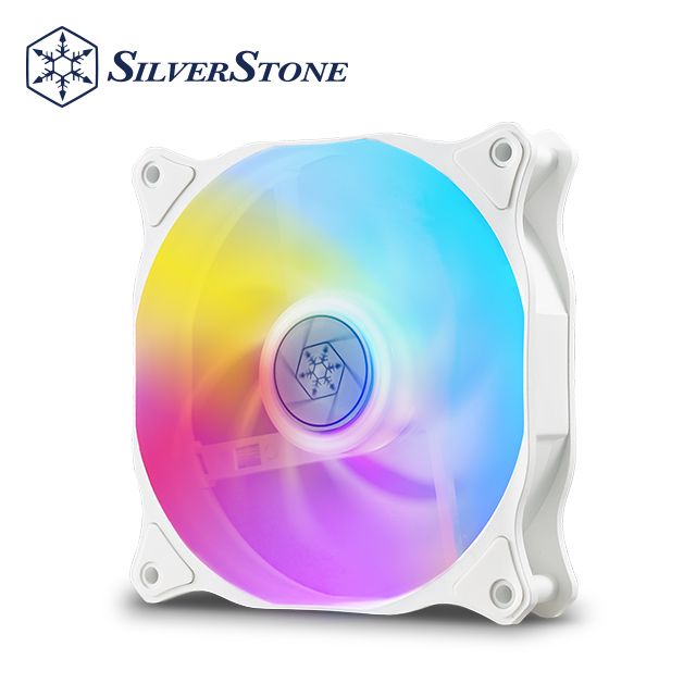 SilverStone 銀欣  Air Blazer 120RW 兼具效能與美觀 水冷排與散熱器專用高效可編程ARGB幻彩風扇