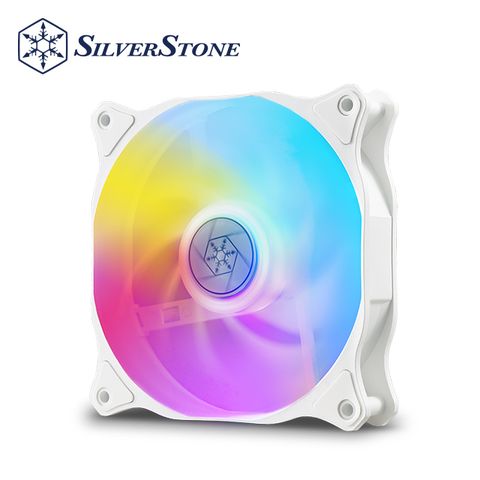 SilverStone 銀欣 Air Blazer 120RW 兼具效能與美觀 水冷排與散熱器專用高效可編程ARGB幻彩風扇