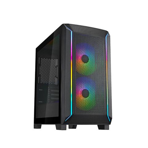 銀欣 FARA 312ZBG 多元硬體裝載的高風流ARGB Micro-ATX電競機箱