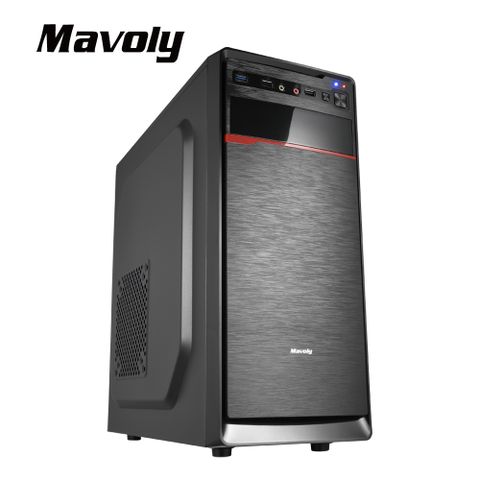 【Mavoly 松聖】核桃 水果系列 機殼 電腦機箱 黑化USB3.0