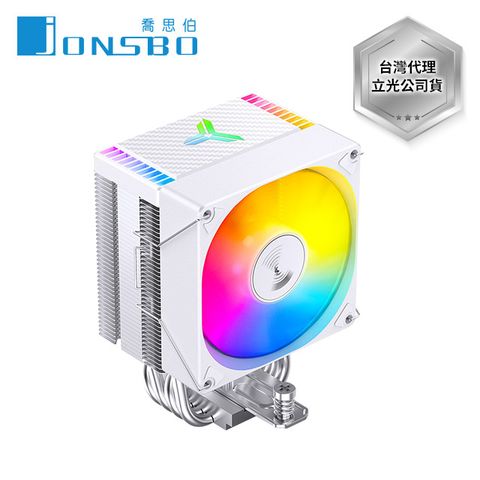 JONSBO 喬思伯 CR-1400 EVO CPU散熱器 TDP:180W 3年保  (4導管/高度130mm) (幻彩ARGB白)