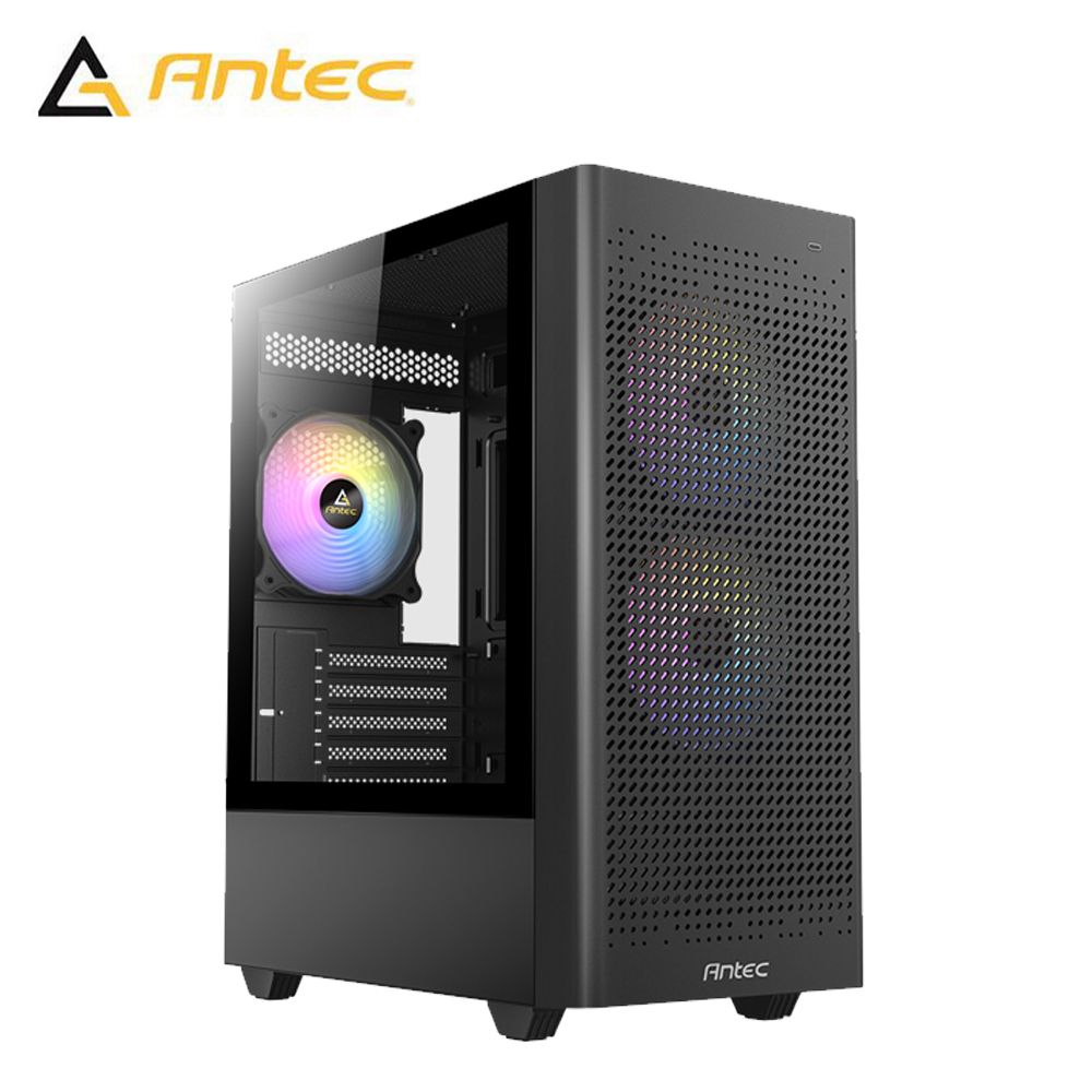 Antec 安鈦克   NX500M ARGB 風扇x3 M-ATX 電腦機殼