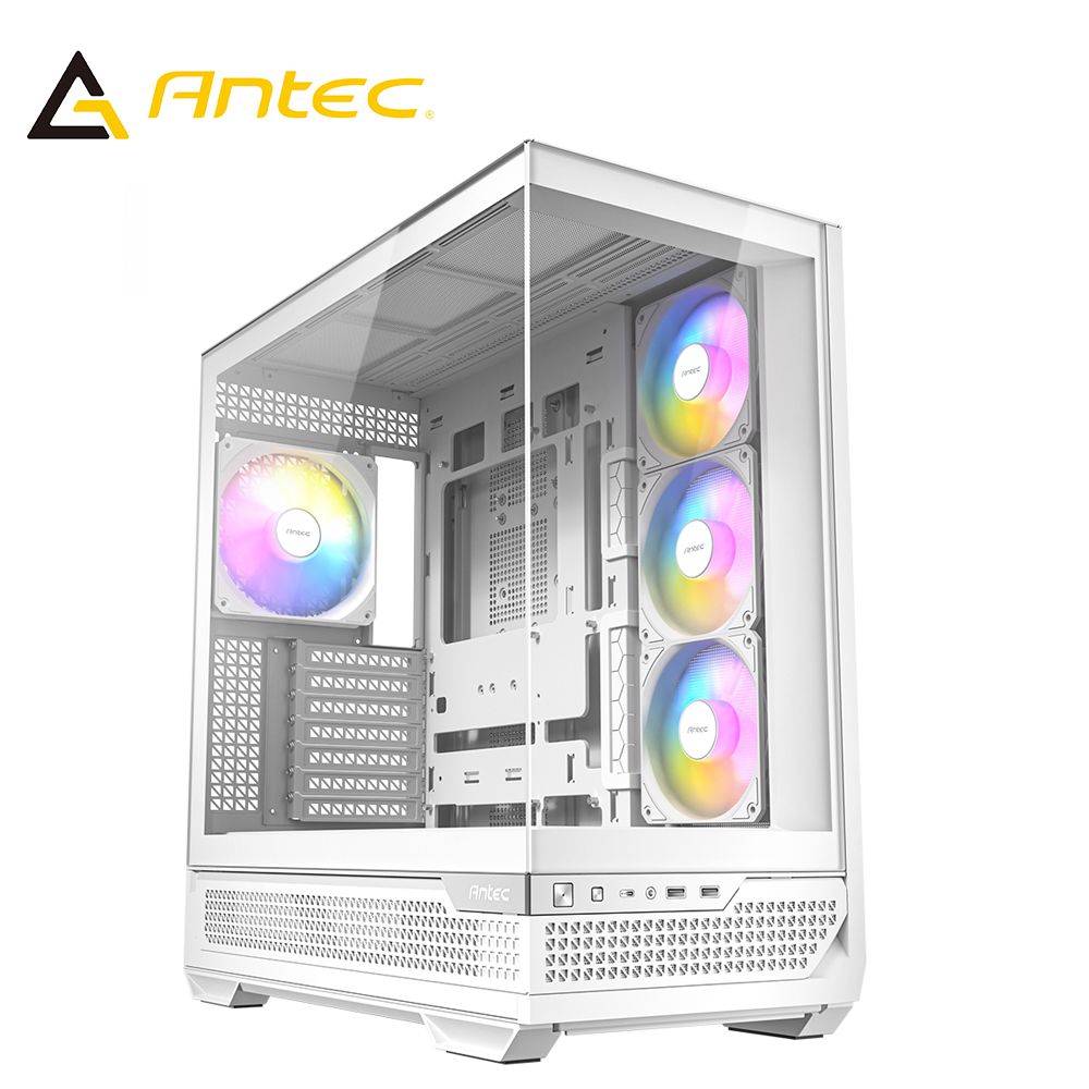 Antec 安鈦克   C7 ARGB(W) E-ATX 海景房 背插式 白色 電腦機殼