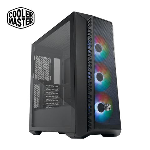 Cooler Master MasterBox 520 Mesh ARGB 機殼 黑色