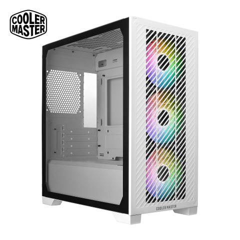 Cooler Master 酷碼 Elite 301 ARGB 機殼 白色
