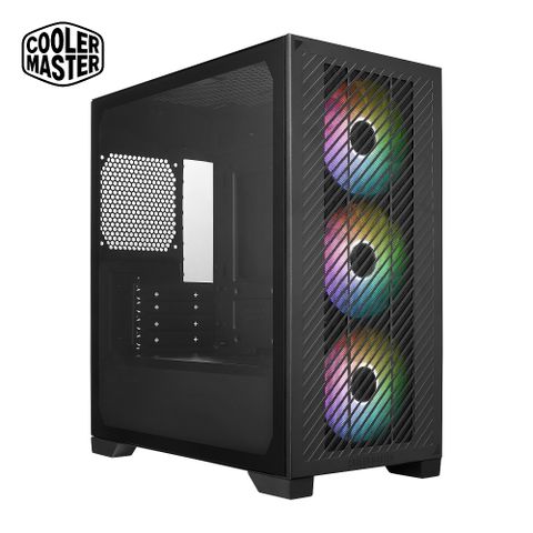 Cooler Master 酷碼 Elite 301 ARGB 機殼 黑色