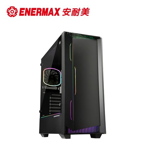 ENERMAX 安耐美 LL30 電光戰士 ARGB 電腦機殼+銅競魔 850W 白