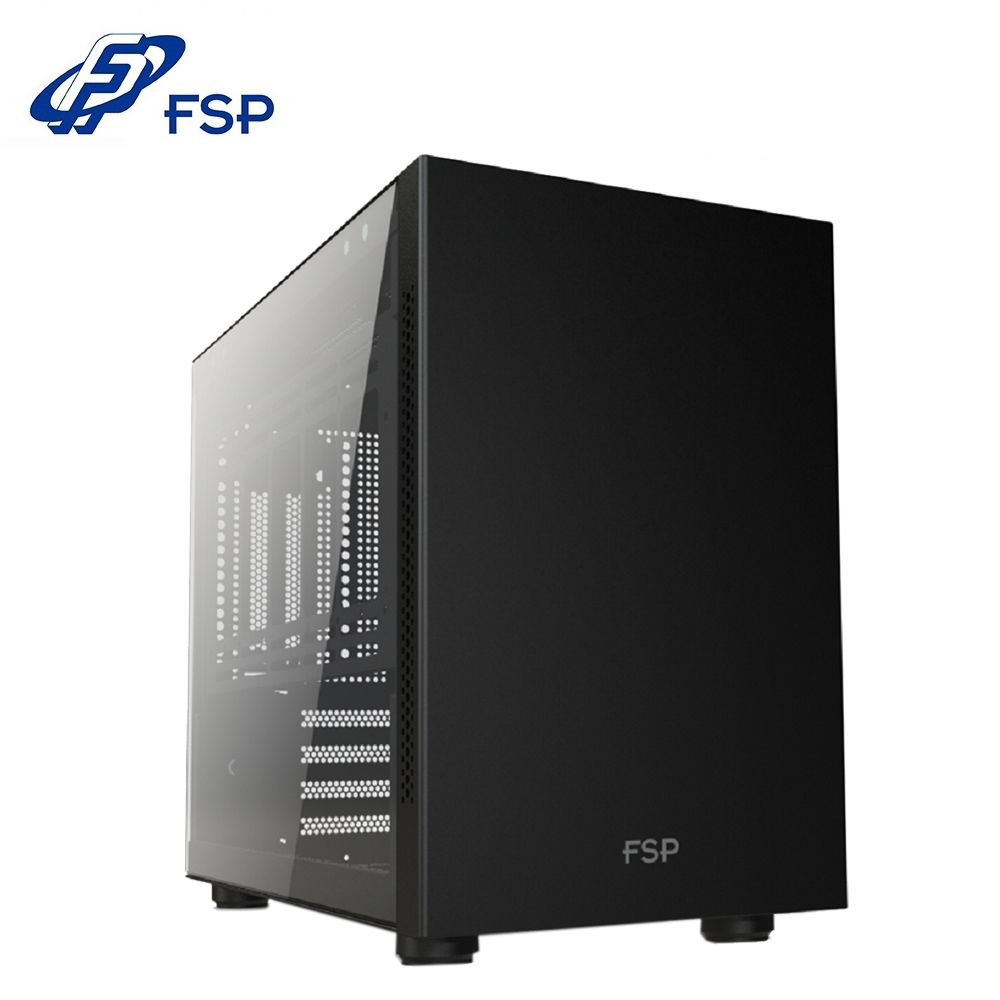 FSP 全漢   CST350(BG) 玻璃側透 M-ATX  ITX 電腦機殼