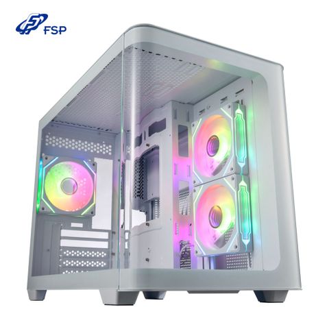 FSP 全漢 S380-WA M-ATX 白色 電腦機殼