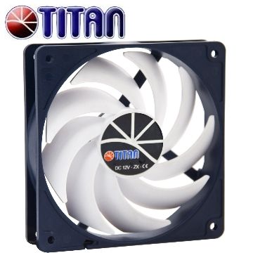 Titan 太肯 120mm 九葉彎刀扇(PWM)