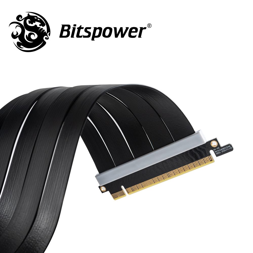 Bitspower PCI-E 4.0 x16 延長線含顯示卡直立支架