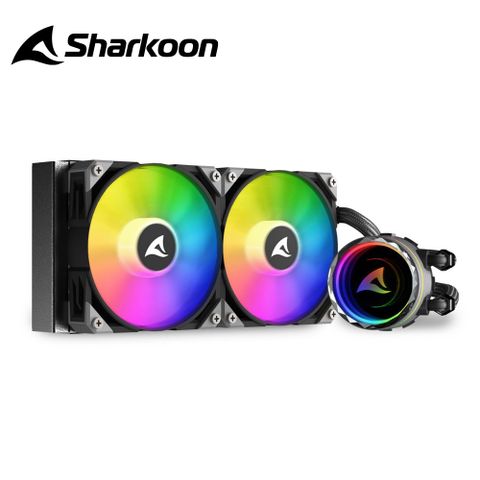 Sharkoon 旋剛 德國 S80 RGB 240 一體式 水冷排 CPU 散熱器