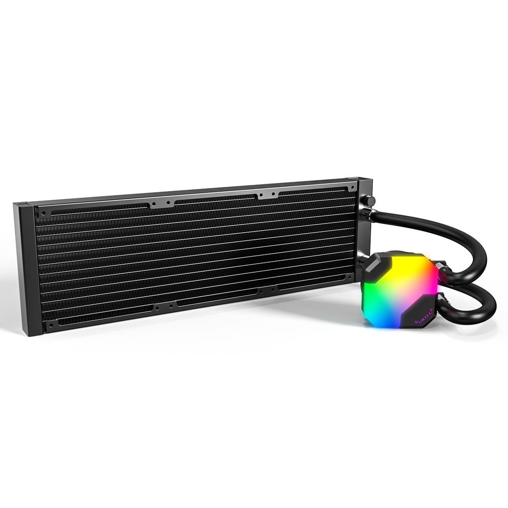 MONTECH (君主) HyperFlow ARGB 360mm 水冷散熱器 (黑)