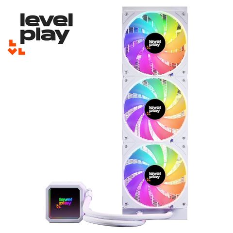 Levelplay 銳玩 CL360 360mm ARGB 水冷 白
