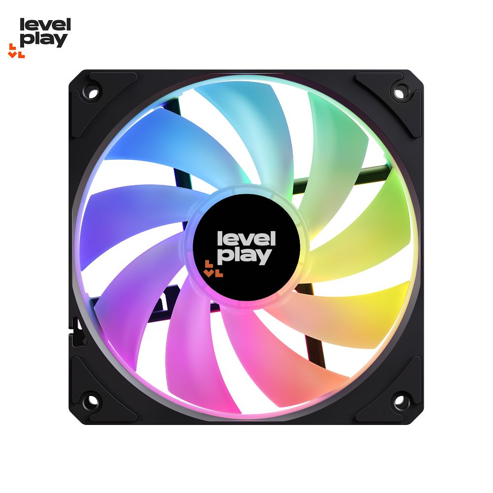Levelplay 銳玩 CF120 ARGB 12cm 風扇 黑