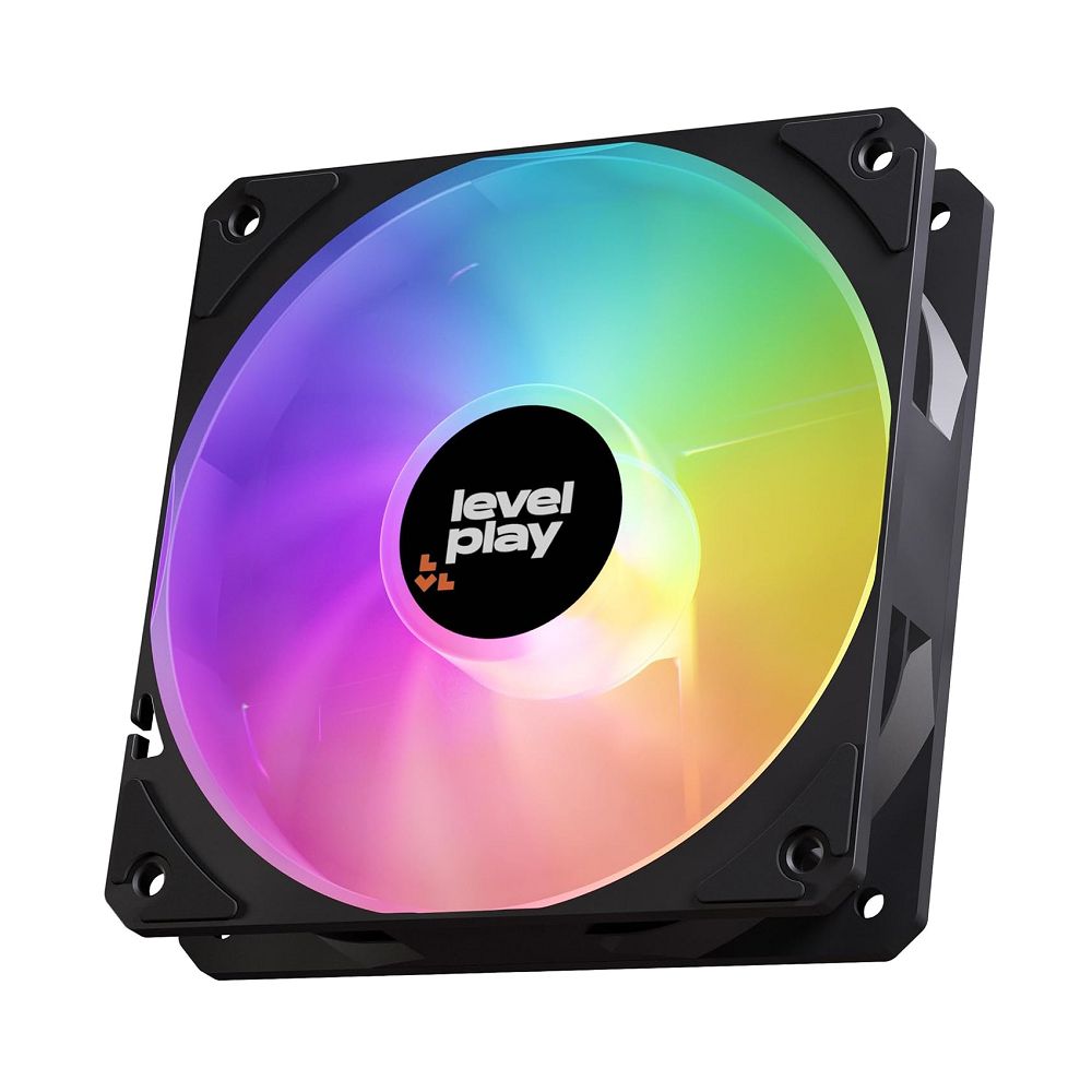 Levelplay 銳玩 CF120 ARGB 12cm 風扇 黑