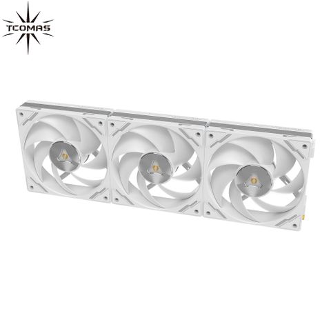 TCOMAS 鈦鉭 FC700 PRO 磁扣風扇 白色 3合1