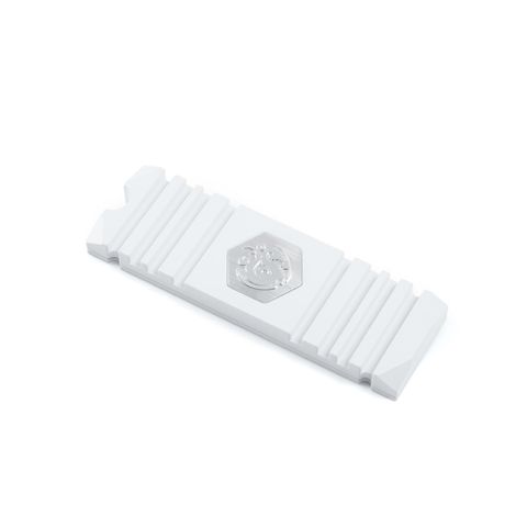 【Bitspower】M.2 2280 SSD 散熱片（白）