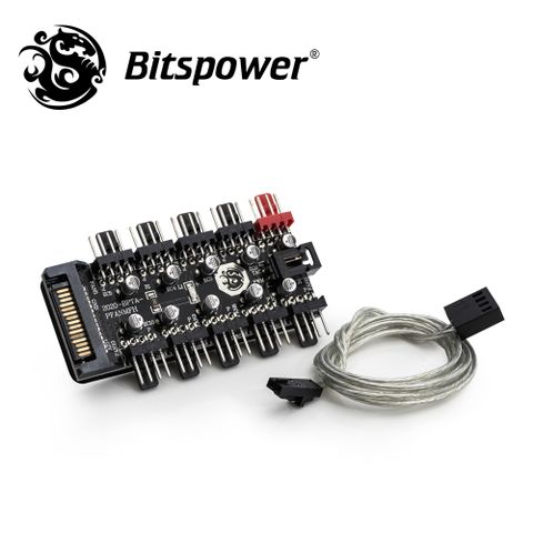 【Bitspower】PWM 風扇集線器
