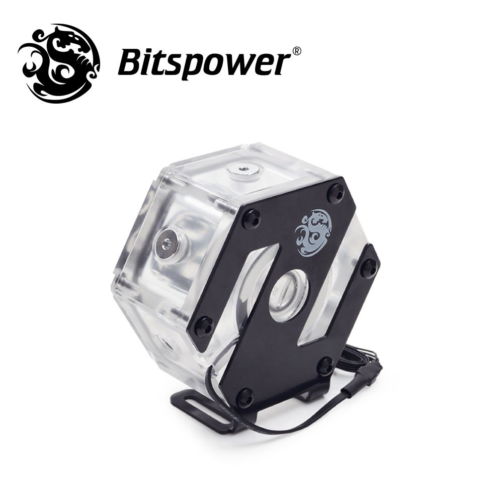 Bitspower 六角造型多向連通型水箱Digital RGB 燈效