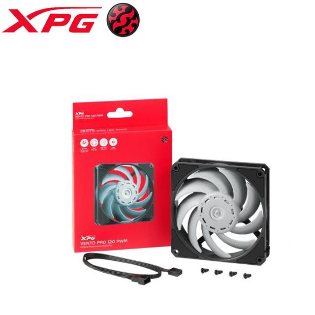 XPG VENTO PRO 120 PWM 溫柔颱風 機殼風扇