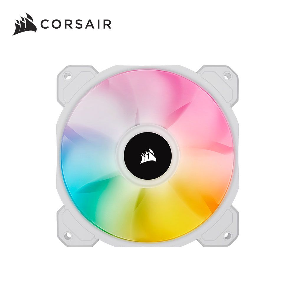 海盜船CORSAIR SP120 RGB ELITE 白色機殼風扇-單入- PChome 24h購物