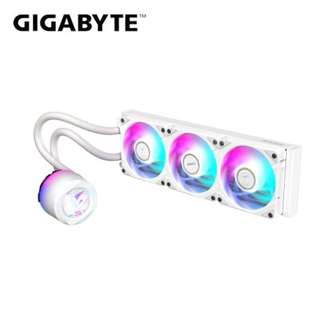 GIGABYTE 技嘉 鷹神水冷360 X II白 水冷風扇